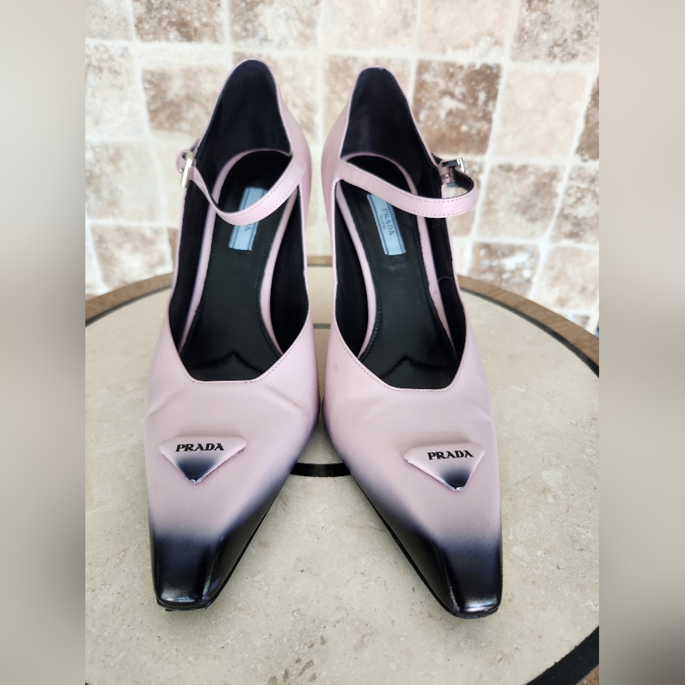 Prada Mary Jane wedges